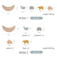 Juguetes de madera Montessori para bebés, bloque de equilibrio estilo luna estrella, juegos de mesa educativos para niños - details 27