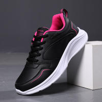 Zapatillas de deporte de cuero para mujer, zapatos deportivos ultraligeros de talla grande, primavera y otoño - details 20