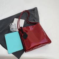 Bolso de hombro de charol para mujer, bolso de mano informal Vintage, bolso de compras de gran capacidad - details 15