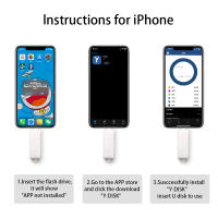 JASTER Flash Drive de 256GB Interfaz de Hardware de Lightning Pendrive 3 en 1 para Iphone, Ipad, Android Hecho en China - details 6