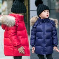 Chaqueta de Abrigo de Plumífera Invernal Nature Fur Abrigo Exterior Engrosado para Niños - details 1