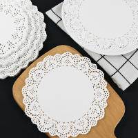 Paquete de 100 Piezas de Papel de Encaje Blanco Redondo Ideal para Empaques de Regalos DIY, Decoración de Mesas de Bodas y Cumpleaños - details 8