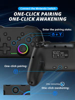Mando inalámbrico para Switch OLED/Lite Pro, mando a distancia con batería de 1000Mah, función Turbo programable, Joystick - details 7