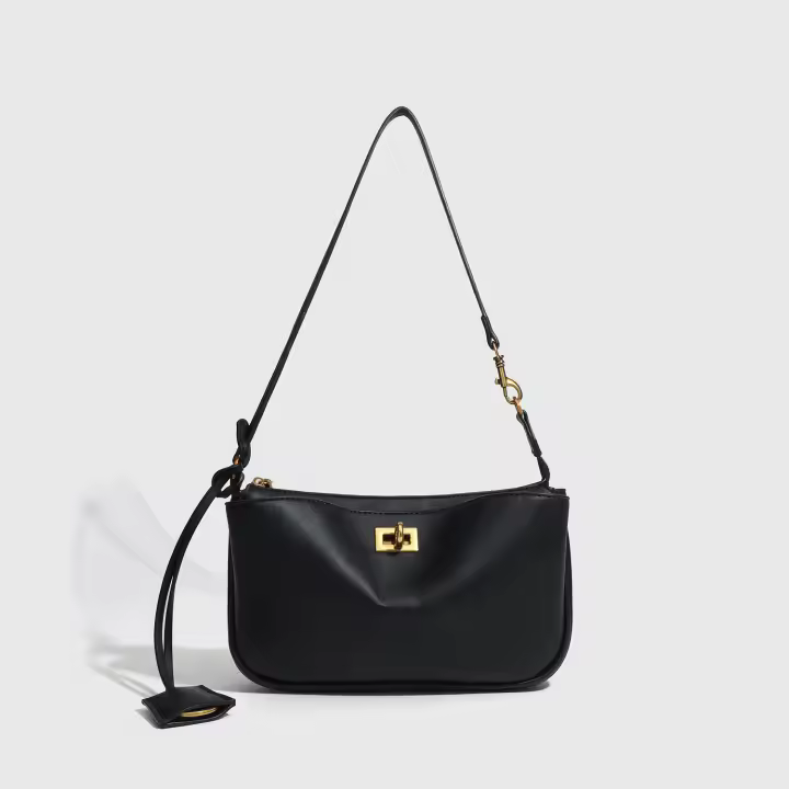 Bolsa de hombro de nueva moda con bloqueo de la axila, bolsa de mensajero, locomotora portátil ligera de lujo, bolsa cuadrada pequeña - 1
