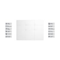 Tapón de Cama Acolchado Suave y Elegante 8 cm de Fijación a Pared Polipiel para Dormitorios - details 5