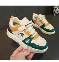 Zapatos de tablero para estudiantes de primaria versión coreana zapatos de marea zapatos casuales para niños adolescentes conveniente Velcro zapatos deportivos para niñas zapatos de monopatín - details 4