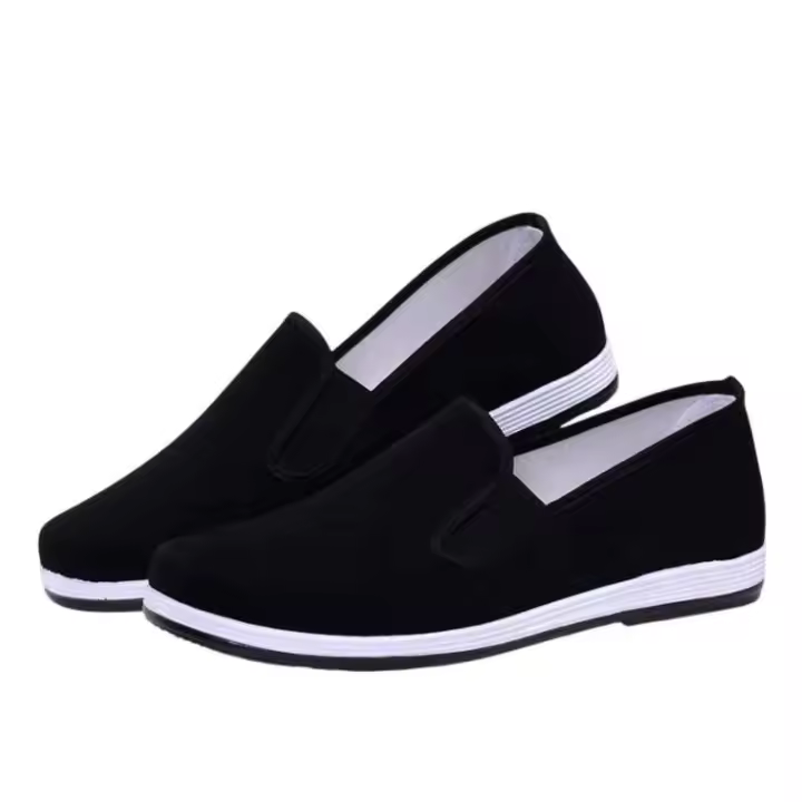 Venta al por mayor de zapatos de Tai Chi con suela de goma para entrenamiento de Wing Chun Kung Fu - 1