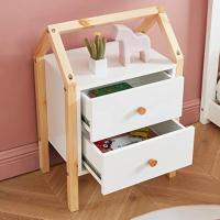 Mesa de Noche Tiny Muebles y Organización Tablas de Cama Diseño Compacto y Moderno - details 4