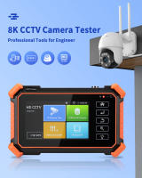 Pruebas de CCTV Elecpow 4 Pulgadas IPC-1910 Plus Herramientas de Red para Cámaras IP 8MP CVI TVI AHD Cable Tracer Analógico POE Digital - details 7