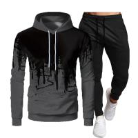 Conjunto Deportivo Casual para Hombres Primavera-Otoño 2025 Sudadera con Capucha y Pantalones - details 6
