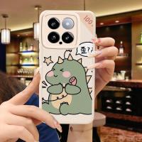 Funda de silicona a prueba de golpes para Xiaomi 14 5G, ligera, con tema floral - details 10