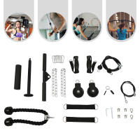 Sistema de polea de Cable para gimnasio, equipo de entrenamiento en casa, Kit de entrenamiento de suspensión, 330 libras - details 0