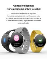Reloj Inteligente Hombres Mujeres, Smartwatch Redondo de 1.463