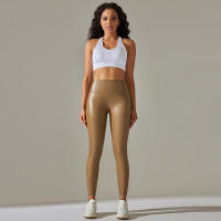 Nessaj-mallas de cuero Pu para mujer, pantalón adelgazante sexy, medias de cintura alta - details 2
