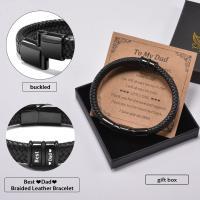 día del padre,Collar con colgante de Cruz de acero inoxidable clásico, regalo del Día del Padre para papá,bautizo - details 11