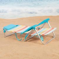 Pack de 2 sillas Plegables multiposición para Playa, jardín, terraza o Camping, 5 Posiciones Diferentes, Medidas 48x46x84 cm, Altura 21 cm, Reforzadas, Incluye asa de Transporte (85479) - details 17
