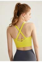 Sujetador deportivo con almohadilla fija, ropa interior profesional de alta resistencia a prueba de golpes, sujetador para correr, gimnasio, lencería push-up, sujetador de Fitness para Yoga - details 7