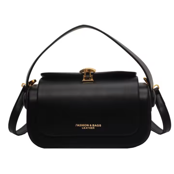 Bolso elegante de color sólido para mujer, bolso cruzado de cuero PU de moda para uso diario, bolso bandolera, bolsos diarios, bolso de viaje diario versátil de alta calidad, regalo del día de la madre, compacto - 1