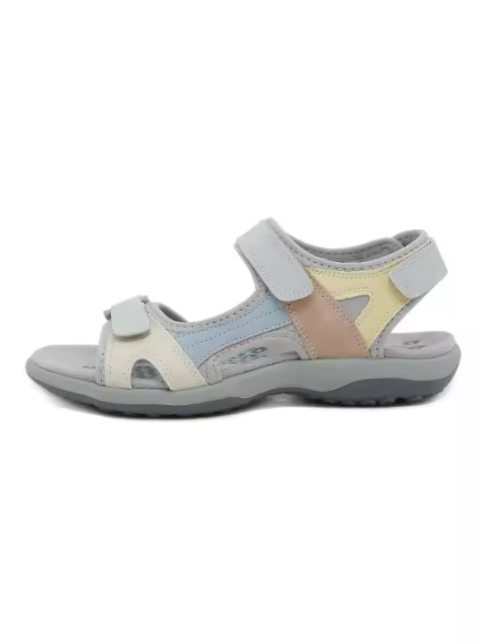 Nuevo 2025 sandalias deportivas de comercio exterior que combinan con el color Velcro zapatos de mujer de gran tamaño - 1