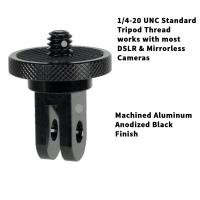 Adaptador de montaje para cámara GoPro ecoth, accesorio de conversión para sistema de montaje GoPro, 3 uds. - details 2