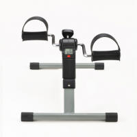 Mini bicicleta estática con pedaleador, con pedales, para manos y piernas en casa - details 5