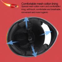 Casco de seguridad para niños, casco integral, apto para todas las estaciones, forma de la cabeza ajustable moto,, nuevo - details 22