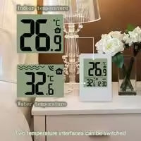 Termómetro inalámbrico flotante para piscina, dispositivo con Monitor de temperatura interior, reloj para estanque, bañera de hidromasaje y Acuario - details 7