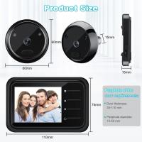 Cámara de Timbre de Puerta con Visión Nocturna HD Marca Awapow Conéctate con Cable - details 7