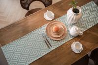 Estuche Geométrico Nórdico Jacquard Elegante para Decoración de Fiesta en Casa - details 6