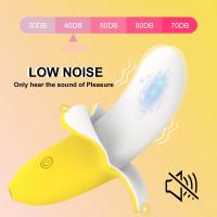 Vibrador de Dildo de Mini Banana para Mujeres Estimulador de Clítoris Vagina y Anal Juguetes Sexuales para Adultos Marca Kaelynn - details 20
