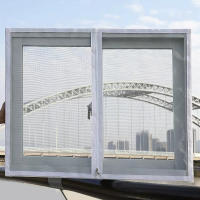 Malla de ventana con cremallera autoadhesiva, mosquiteras para ventanas, antimosquitos, cortina de puerta, color blanco, varios tamaños - details 3