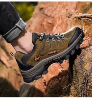 Zapatillas De Deporte Para Hombre Al Aire Libre Otoño Invierno Parejas Zapatos Casuales Zapatos De Montañismo Zapatos De Cuero Para Caminar Calzado Grande - details 5