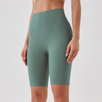 Hamidou-pantalones cortos de Yoga para mujer, mallas deportivas transpirables, de cintura alta, para entrenamiento y gimnasio - details 31