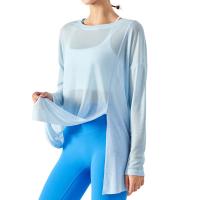 Camisas de Manga Larga para Yoga para Mujer Top Deportivo Fino Secado Rápido - details 0