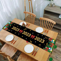 Mantel de Copo de Nieve Rectangular de Poliéster Ideal para Cena de Año Nuevo Decoración del Hogar - details 10