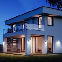 Lámpara LED de Pared de 24W para Exterior Interior IP65, Luz de Pared Ajustable, Moderno Apliques de Pared Aluminio para Entrada Jardines Pasillo Sala, Blanco Cálido 2700K-3000K, Bronce - details 75