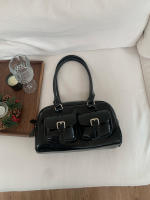 "Bolso Bandolera Vintage de Cuero - Estilo Bolera Retro, Elegante y Multifuncional para Mujer, Ideal para Oficina, Fiesta o Uso Diario |   Envío Rápido en Miravia" - details 12