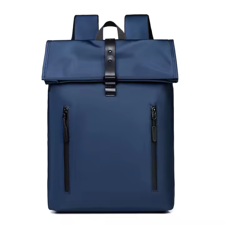 Nuevo Commuter para hombres, bolso escolar versátil informal de negocios, mochila enrollable - 1