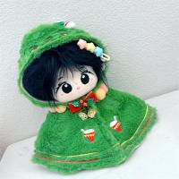 Mantón de Navidad, ropa de muñeca de algodón de 20CM, reemplazo de muñeco de nieve, ropa para muñecos de peluche, traje, ropa DIY, juguetes de peluche, ropa - details 32