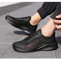 Zapatos deportivos de verano para hombre, con superficie mh transpirable, ligeros e informales, suela gruesa de gran tamaño para correr y viajar - details 11
