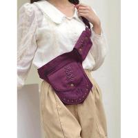 1 pieza de estilo Punk para hombre y mujer, cubierta de riñón negra Simple, soporte para teléfono móvil, tarjetas y llaves, bolsa Vie para ciclismo para hombre y mujer - details 21