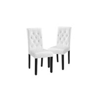 Set de 2 Piezas Sillas de Comedor Silla de Cocina Conjunto de Silla de Cocina Tapizada Carga MAX de 135 KG - details 12