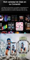 Reloj Inteligente Militar Hombres, SANLEPUS Smartwatch, Pantalla HD de 2.01