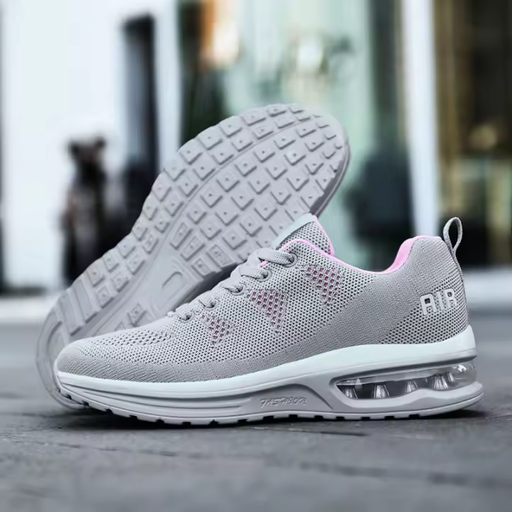 Zapatillas ligeras para correr para mujer, zapatillas para caminar transpirables y antideslizantes. - 1