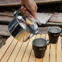 Olla de café portátil de 1L hervidor de agua multifuncional de acero inoxidable 304 olla de cocina multiherramienta suministros peligrosos normales - details 3