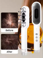 Peineta para el cabello con haz, microcorriente, radiofrecuencia, crecimiento del cabello - details 0