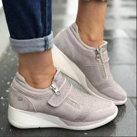 Zapatillas de deporte informales europeas y americanas para mujer, suela gruesa ligera, zapatillas para correr, nuevo estilo - details 5