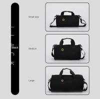 Bolsas de gimnasio ligeras de nailon para niños, bolso de mano de un hombro para viajes, deportes, baile, fin de semana, natación, Fitness - details 12