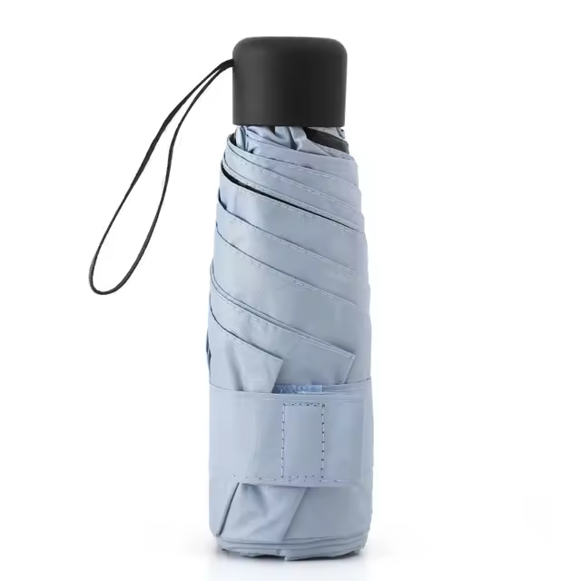 Mini paraguas plegable de bolsillo ultraligero - 1
