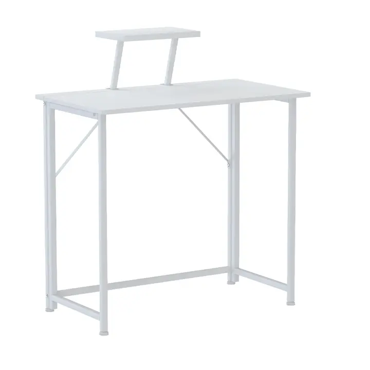 Rcynview  Mesa Plegable de Oficina  Escritorio de Computadora con Soporte de Pantalla para Portátil - 1